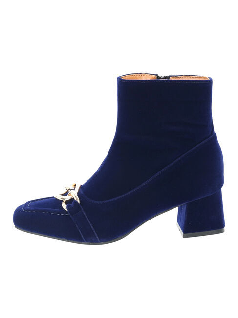 Te chichi「メタルパーツ&times;スエード調ミドルブーツ」|ショートブーツ|