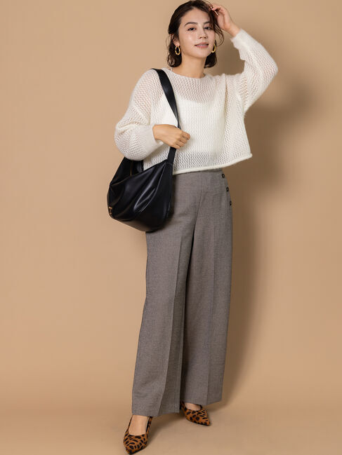 Te chichi「ツイードワイドパンツ（セットアップ可）《2025winter catalog item》」|その他|