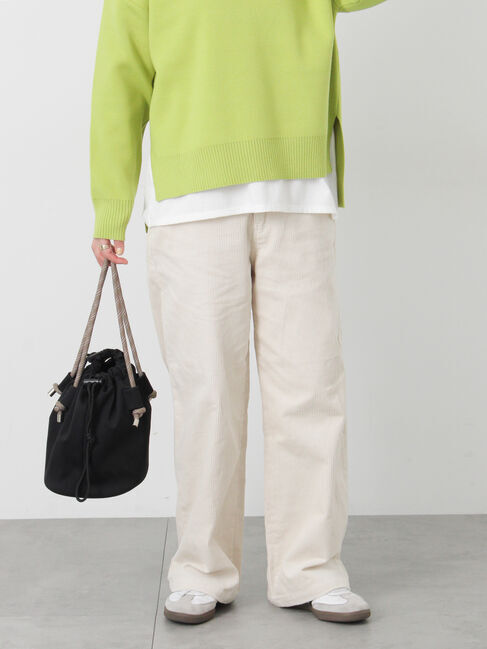 Lugnoncure「コーデュロイパンツ」|その他|オフホワイト