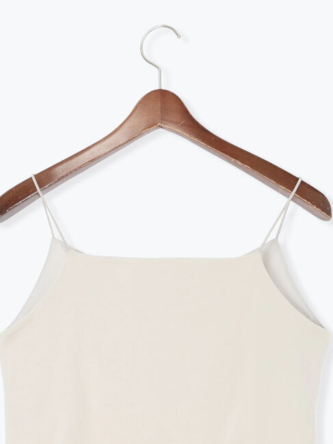 Te chichi「前後2WAYサテン&スムースキャミソール」|シャツ・ブラウス|