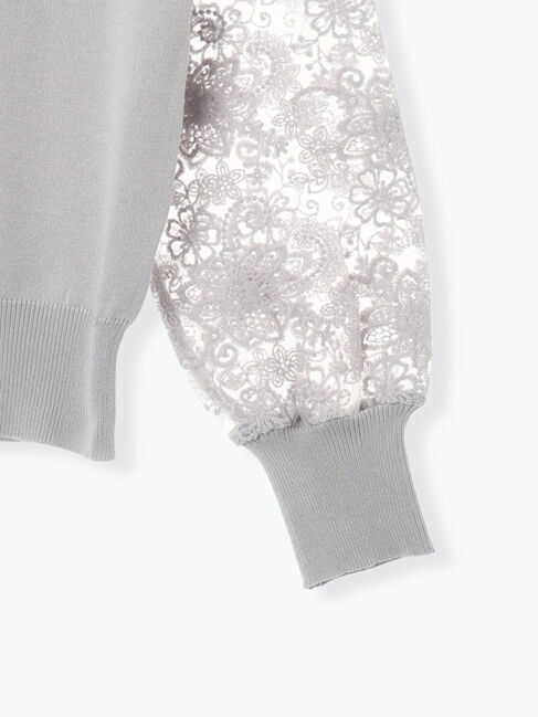 Te chichi「レーススリーブニット」|ニット・セーター|