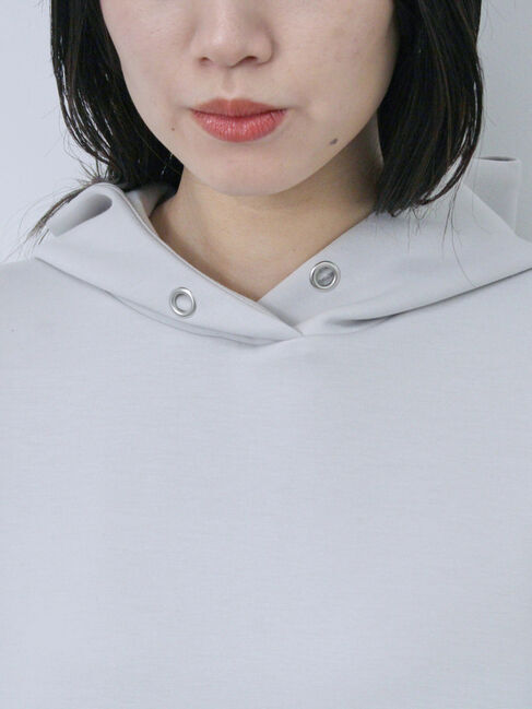 Samansa Mos2 blue「ダンボールパーカー」|Tシャツ・カットソー|