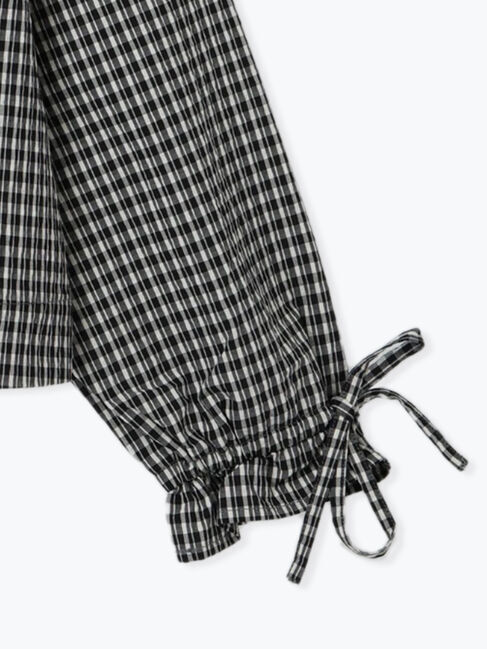 Samansa Mos2「キャンディースリーブショート丈シャツ」|シャツ・ブラウス|