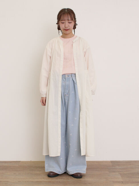 Samansa Mos2「はおり切り替えレースワンピース」|ワンピース|