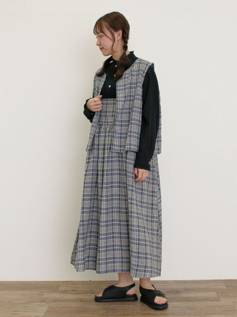 Samansa Mos2「柄アソートフリルピンタックブラウス」|シャツ・ブラウス|