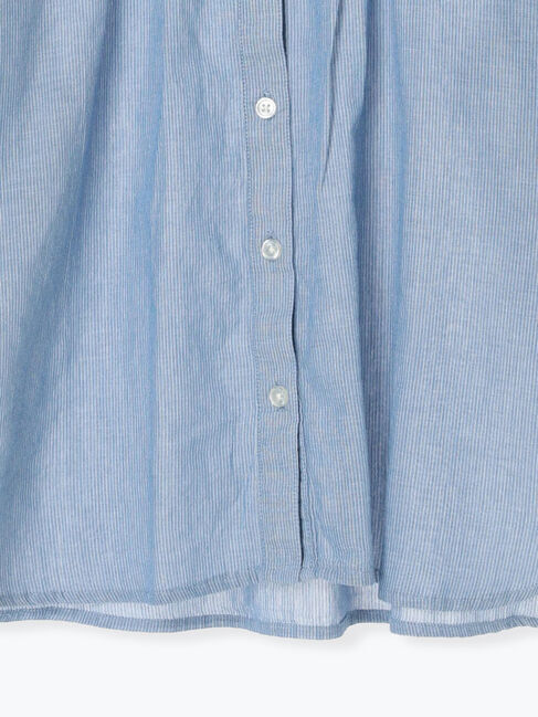 Samansa Mos2「柄アソートフリルピンタックブラウス」|シャツ・ブラウス|