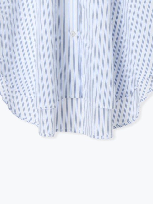 Samansa Mos2 blue「【接触冷感】マルチスタイルシャツ」|シャツ・ブラウス|