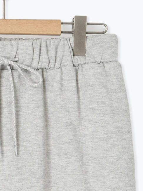 Samansa Mos2 blue「◎裏毛切替ナロースカート」|スカート|