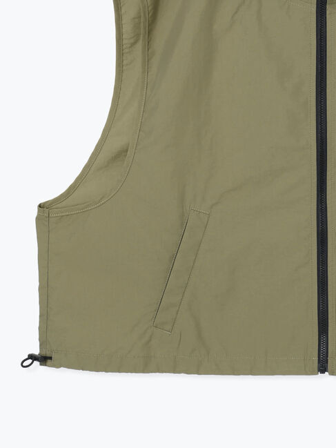 SM2「ナイロンフードジップベスト」|ダウンベスト・ベスト|