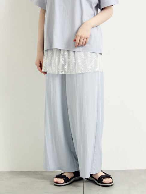 SM2「チュールレイヤードパンツ」|その他|サックスブルー
