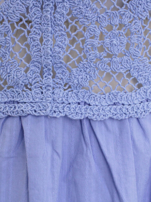 Samansa Mos2「【S/Mサイズ】かぎ針編み風ビスチェワンピース」|ワンピース|