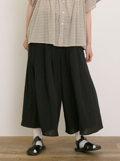 Samansa Mos2「【M/Lサイズ】◎楊柳ガウチョパンツ」|その他|