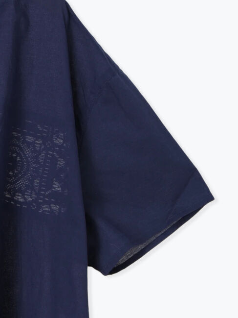 Samansa Mos2「インド裾レースシャツ」|シャツ・ブラウス|