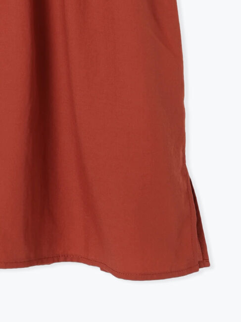 Samansa Mos2 blue「シャーリングチュニック」|シャツ・ブラウス|