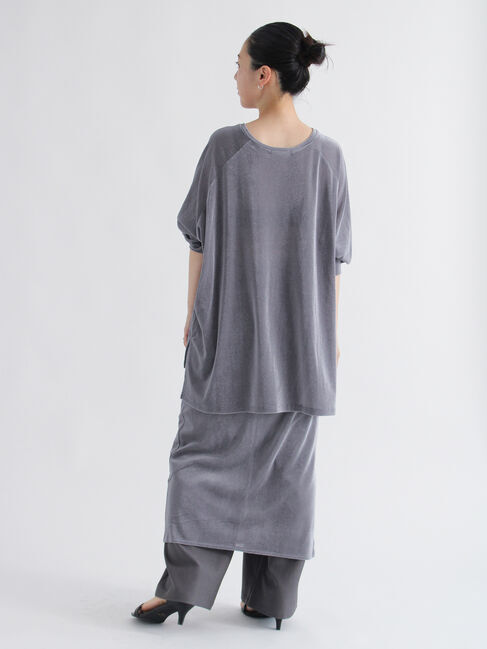 sm2rhythm「シアーベロアプルオーバー」|Tシャツ・カットソー|