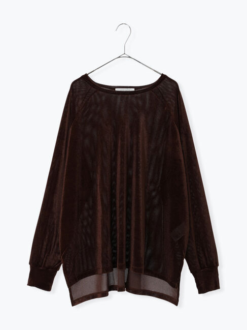 sm2rhythm「シアーベロアプルオーバー」|Tシャツ・カットソー|