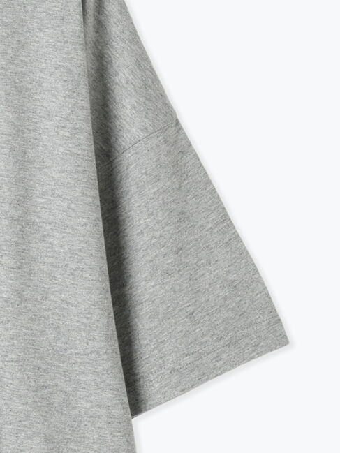 Samansa Mos2 blue「◎箔プリントTシャツ」|Tシャツ・カットソー|