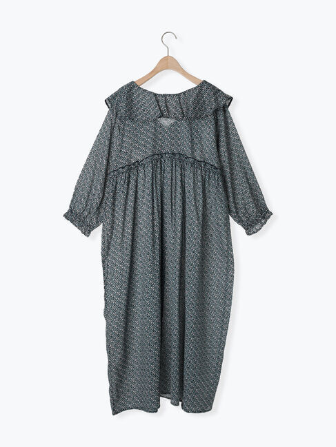 Samansa Mos2「【S/Mサイズ】柄アソート襟フリル2WAYワンピース」|ワンピース|