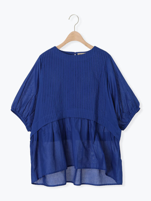 Samansa Mos2「インドピンタックブラウス」|シャツ・ブラウス|