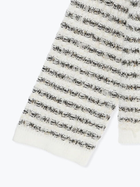 sm2rhythm「ツイード風ニットカーディガン」|カーディガン|