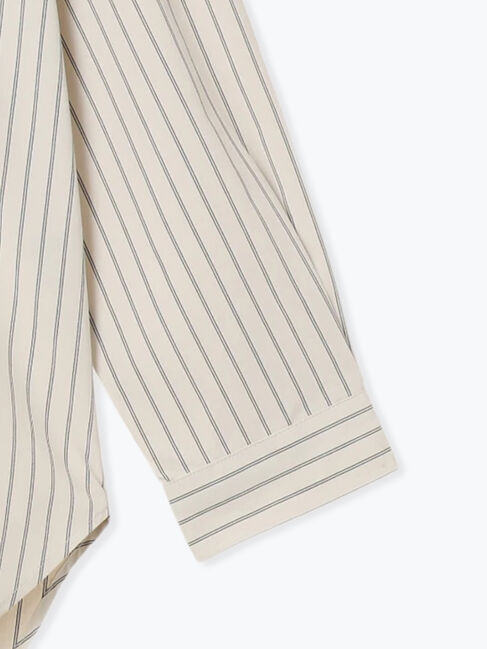 Samansa Mos2 blue「【イージーケア】マルチスタイルシャツ」|シャツ・ブラウス|