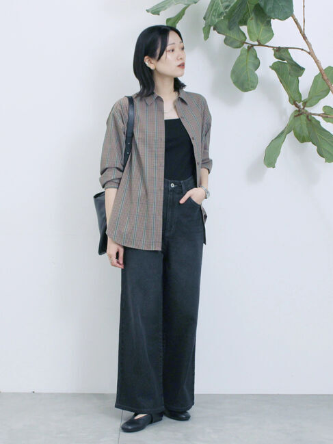 Samansa Mos2 blue「Vカットメリージェーン」|ビジネス・ドレスシューズ|