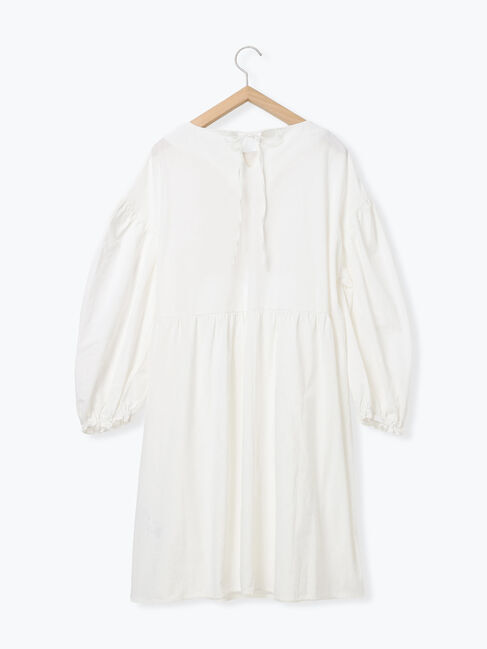 Samansa Mos2「【WEB限定】胸元レース貼りチュニック」|シャツ・ブラウス|