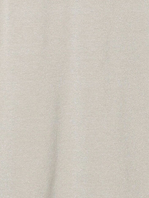 Samansa Mos2 blue「ラメロンT」|Tシャツ・カットソー|