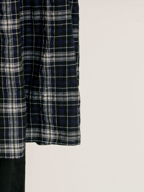 Samansa Mos2「◎サッカーチェックチュニック」|シャツ・ブラウス|