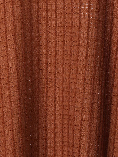 Samansa Mos2 blue「ジャカードボリュームスリーブプルオーバー」|Tシャツ・カットソー|