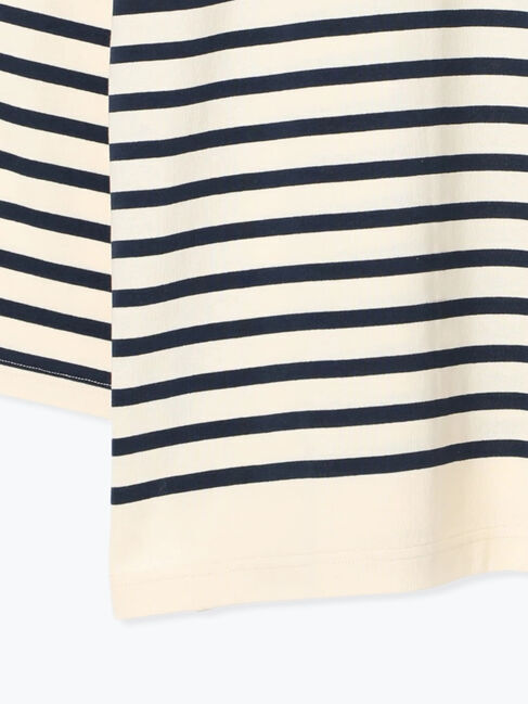 Samansa Mos2「パネルボーダーロングスリーブカットソー」|Tシャツ・カットソー|