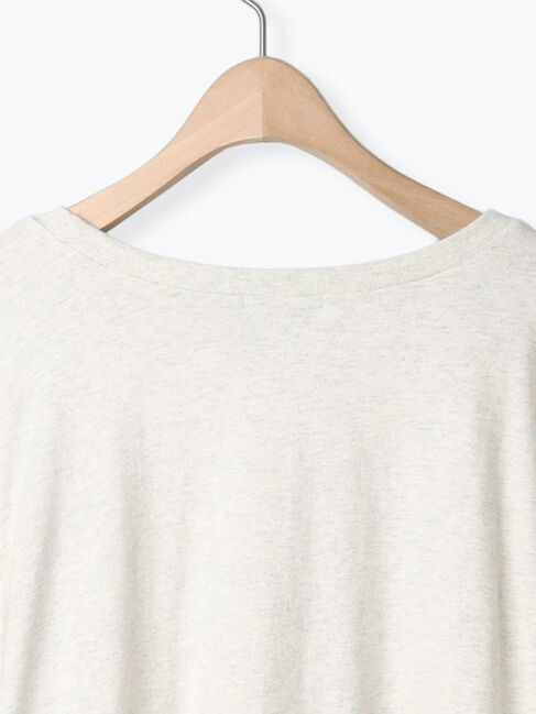 Samansa Mos2「【Disney】ミッキーマウス/袖口レースロンT」|Tシャツ・カットソー|