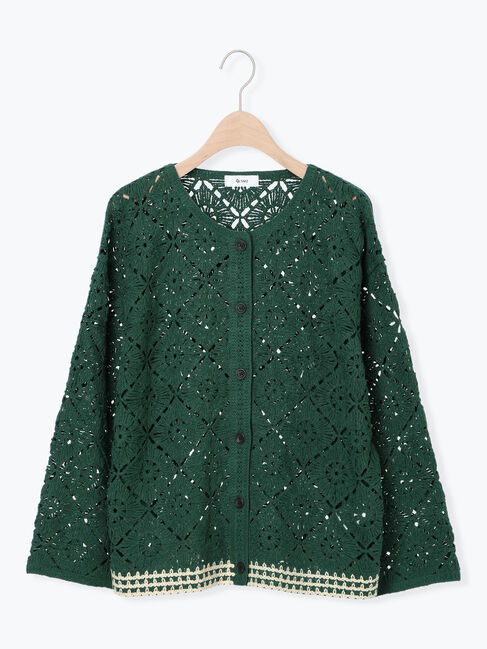 SM2「クロシェ編み風カーディガン」|カーディガン|