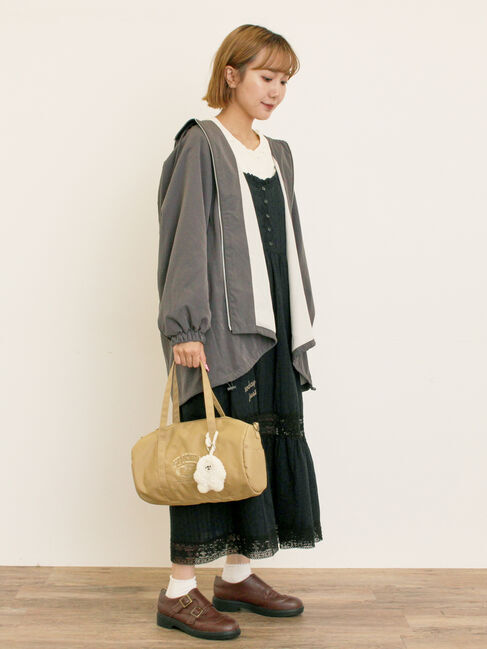 Samansa Mos2「襟付きマウンテンパーカー」|ブルゾン・スタジャン|