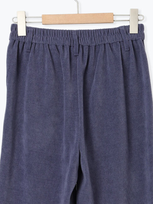 Samansa Mos2 blue「カットコールストレートパンツ」|その他|