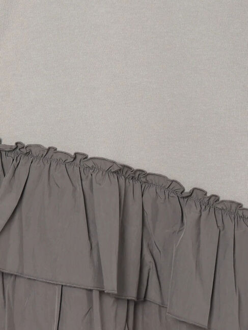 Samansa Mos2 blue「ペプラムドッキングプルオーバー」|Tシャツ・カットソー|