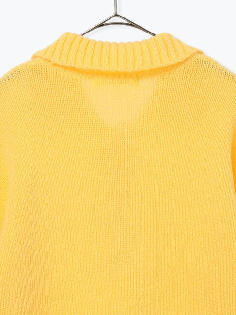 sm2rhythm「モヘヤライク衿付ニットプルオーバー」|ニット・セーター|