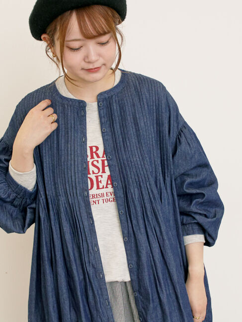 Samansa Mos2「プリントゆるスウェット」|Tシャツ・カットソー|