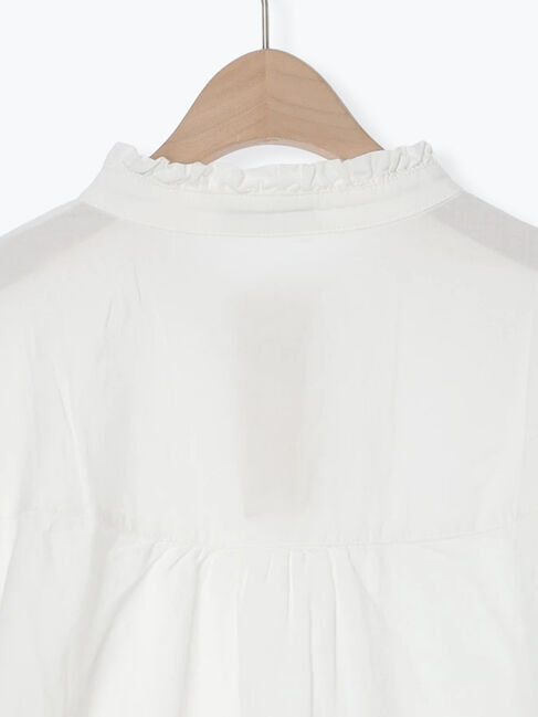 Samansa Mos2「ボレロ風刺繍ブラウス」|シャツ・ブラウス|