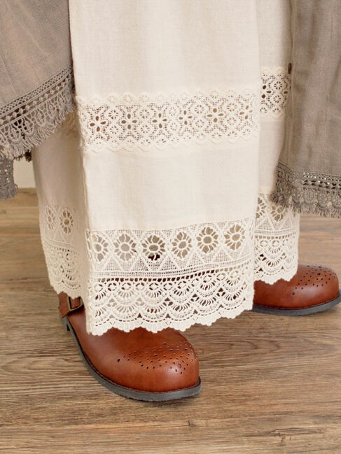 Samansa Mos2「[吸湿発熱]裾レースペチパンツ」|その他|