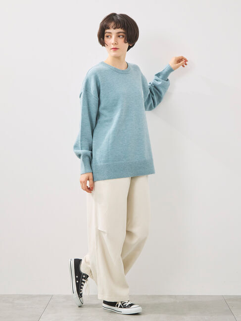 SM2「ロゴ刺繍ニットプルオーバー」|ニット・セーター|