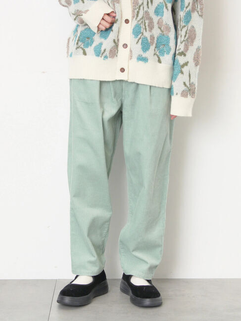 Samansa Mos2「【M/Lサイズ】コーディロイテーパードパンツ」|その他|