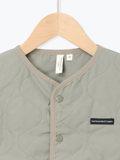 Samansa Mos2 Lagom「キルティングベスト」|ダウンベスト・ベスト|