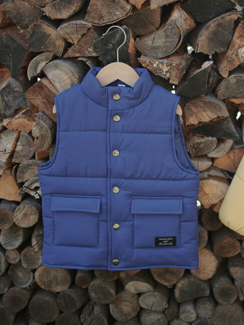 Samansa Mos2 Lagom「【撥水】中綿ベスト」|ダウンベスト・ベスト|ネイビー