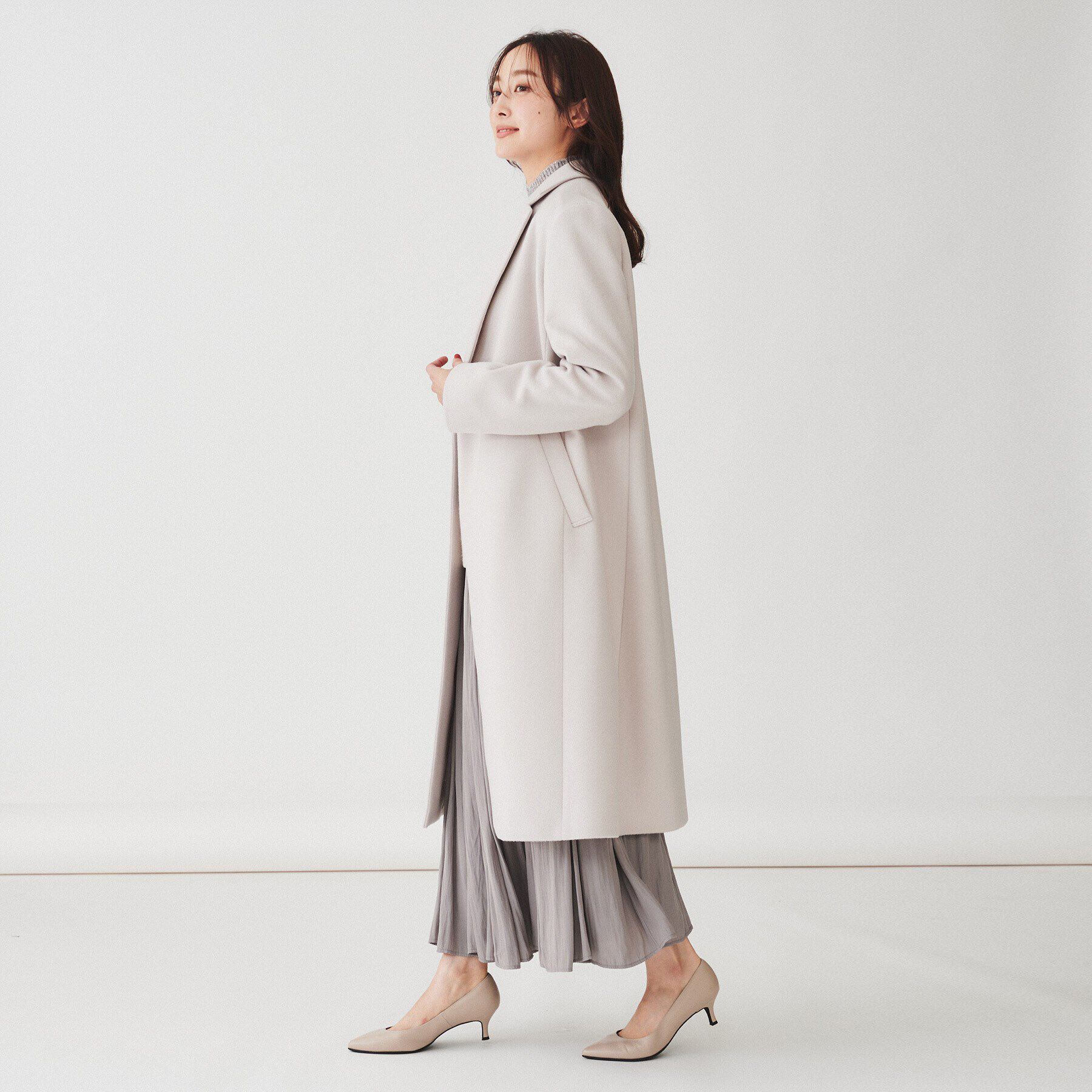 UNTITLED「【日本製】ウールチェスターコート」|チェスターコート|