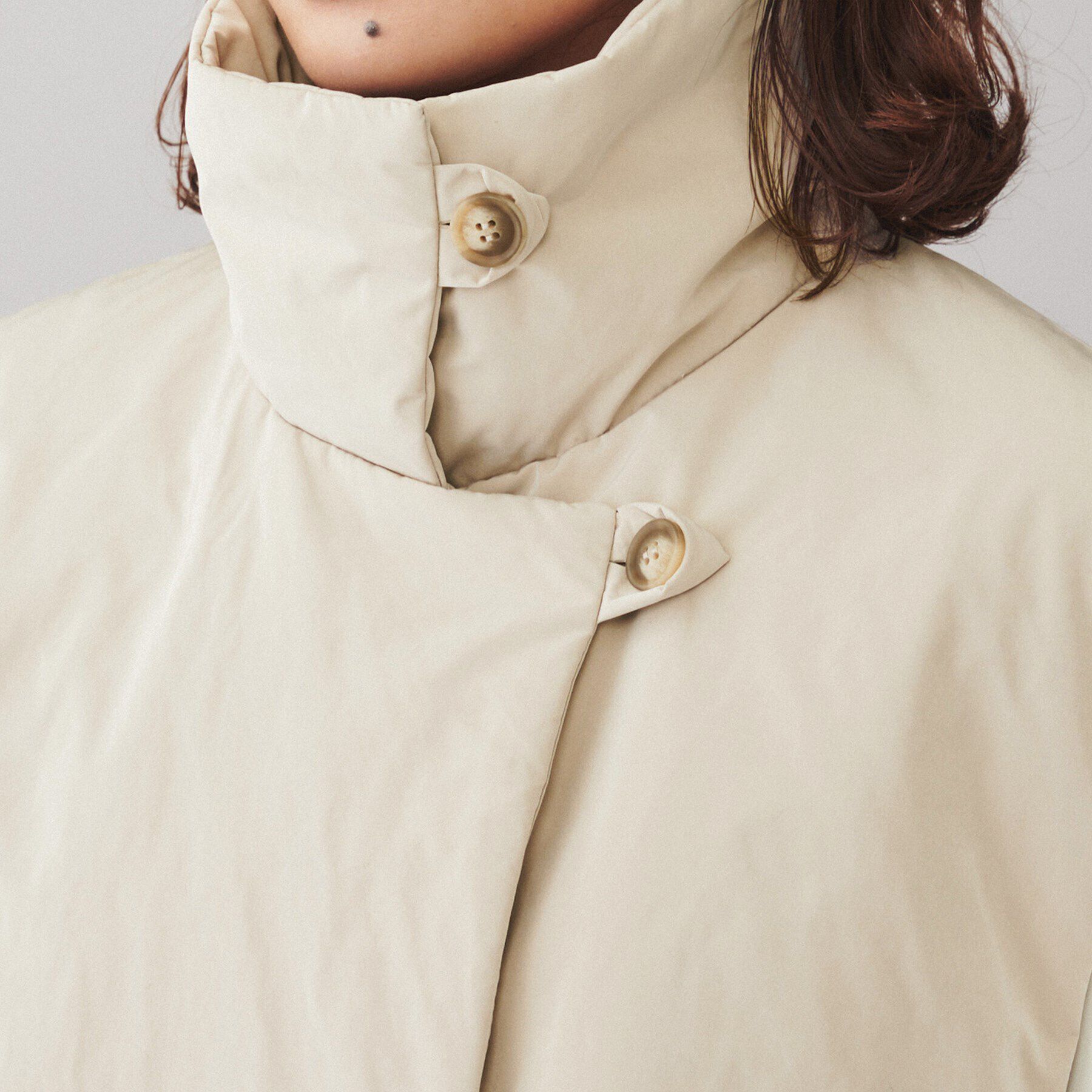 UNTITLED「【CHIGNON】スタンドカラーパフィーベスト」|ベスト・ジレ|