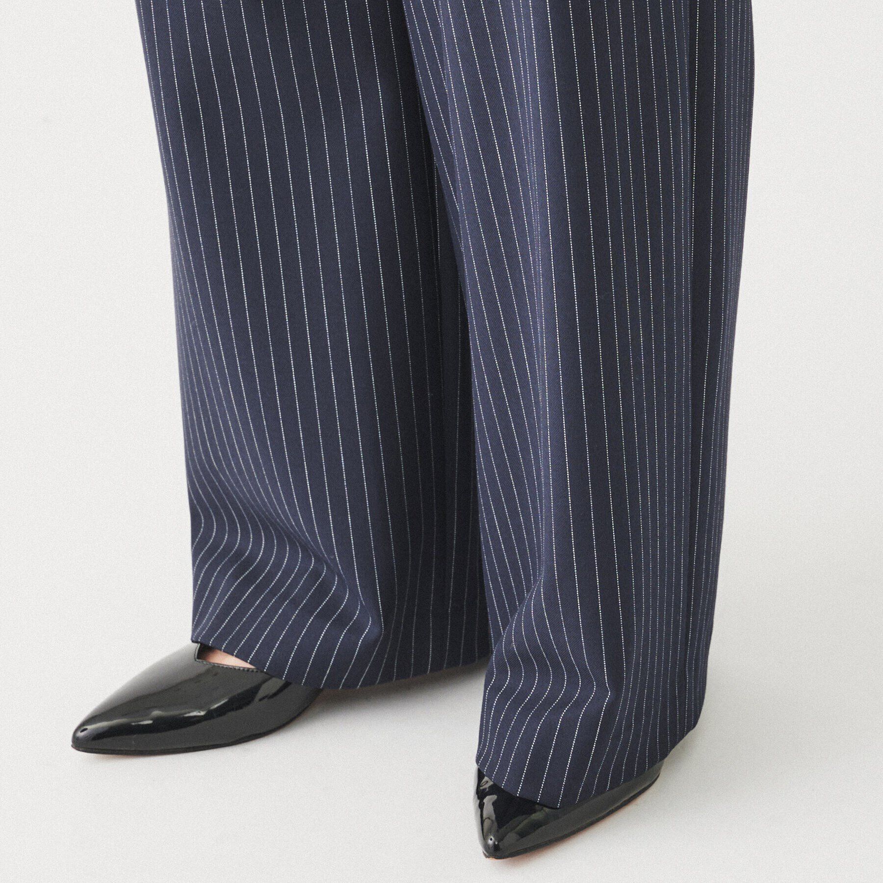 UNTITLED「【ウエストゴム/ワイド】ストライプイージーパンツ」|その他|