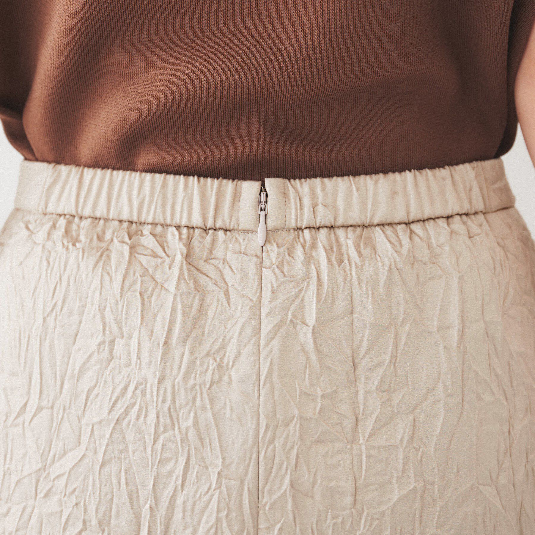 UNTITLED「クラッシュAラインスカート」|スカート|