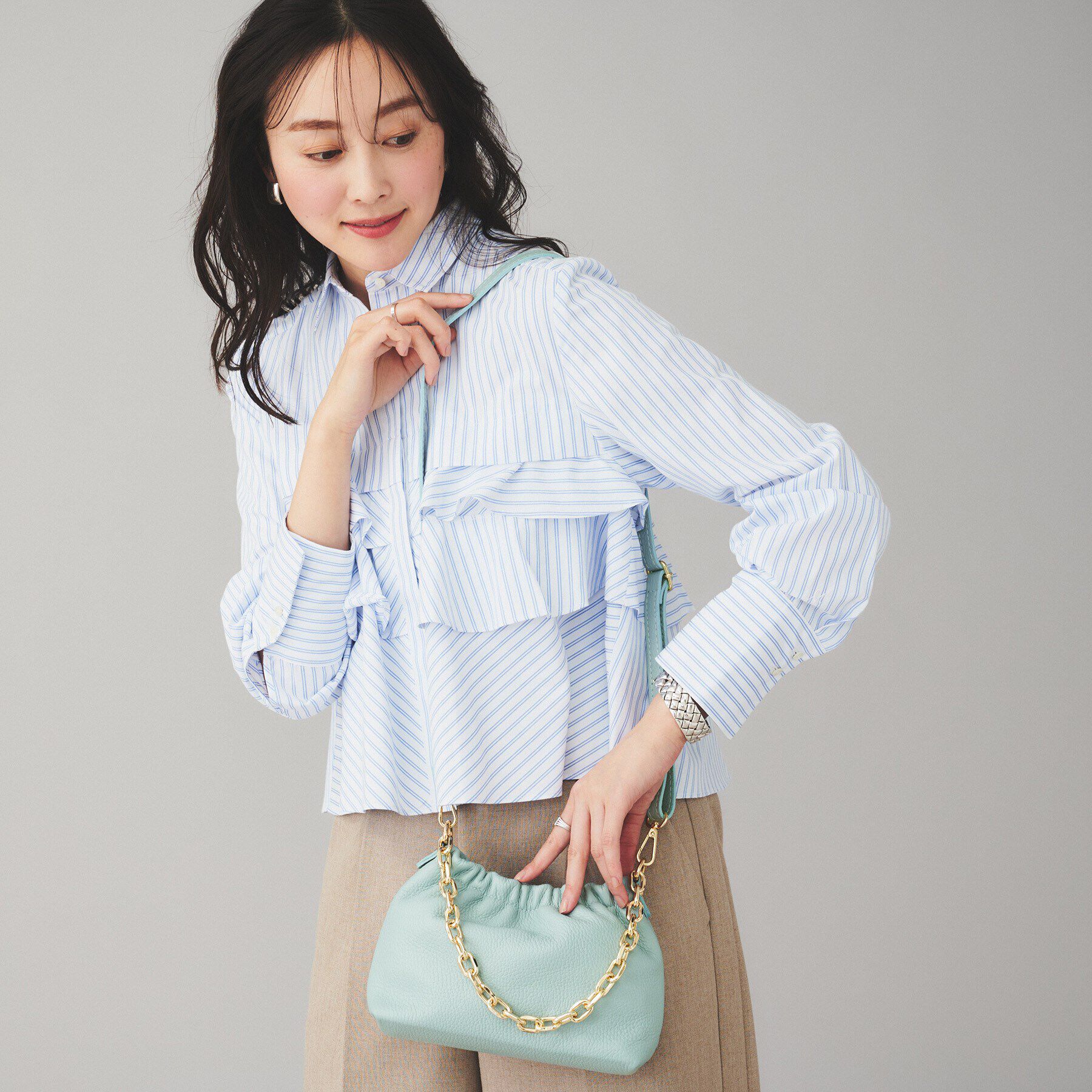 UNTITLED「【MROSE】レザーポシェット」|ショルダー・メッセンジャー|