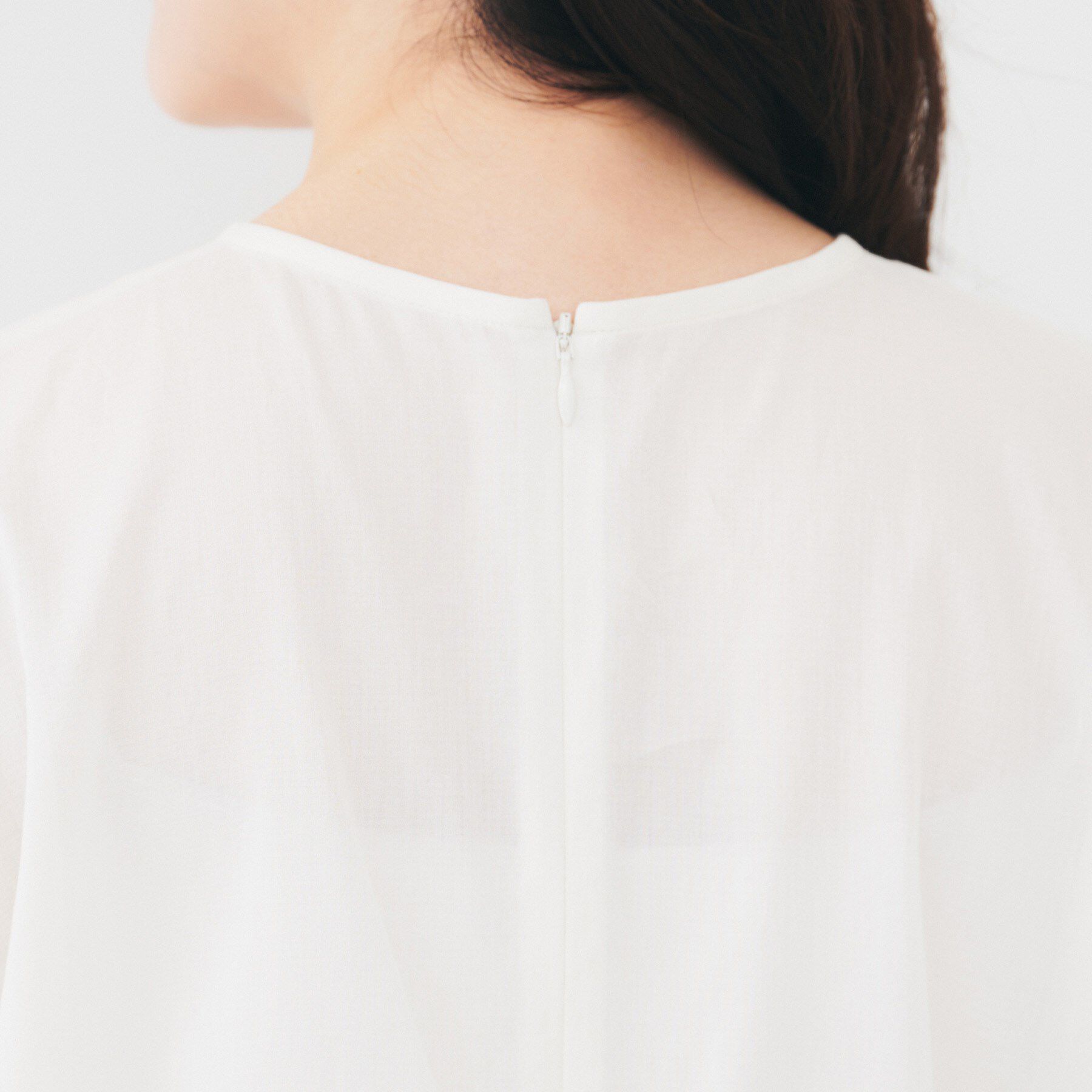 UNTITLED「【洗える】コットンピンタックブラウス」|シャツ・ブラウス|